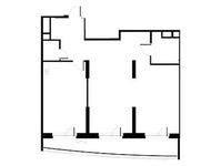 Планировка 2-комнатной квартиры, 116,4 м2