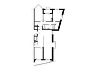 Планировка 4-комнатной квартиры, 167,8 м2