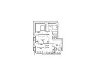 Планировка 3-комнатной квартиры, 95,8 м2