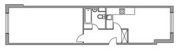 Планировка 1-комнатной квартиры, 48 м2