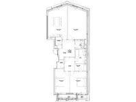 Планировка 3-комнатной квартиры, 120,4 м2