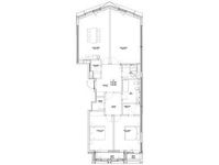 Планировка 3-комнатной квартиры, 119,6 м2