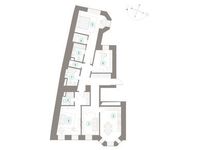 Планировка 4-комнатной квартиры, 140,7 м2