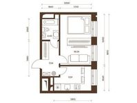 Планировка 1-комнатной квартиры, 39,07 м2