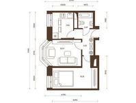 Планировка 2-комнатной квартиры, 45,71 м2