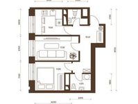 Планировка 2-комнатной квартиры, 51,79 м2