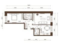 Планировка 2-комнатной квартиры, 53,96 м2