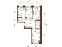 Планировка 3-комнатной квартиры, 70,66 м2