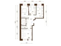 Планировка 3-комнатной квартиры, 71,16 м2