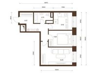 Планировка 3-комнатной квартиры, 73,46 м2