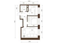 Планировка 2-комнатной квартиры, 46,09 м2