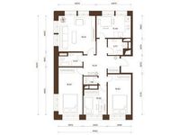 Планировка 2-комнатной квартиры, 66,76 м2
