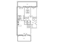 Планировка 3-комнатной квартиры, 130,9 м2