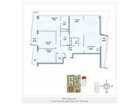 Планировка 4-комнатной квартиры, 148,7 м2