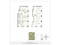 Планировка 3-комнатной квартиры, 136,2 м2