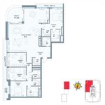 Планировка квартиры студии, 163,3 м2
