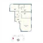 Планировка квартиры студии, 109,9 м2