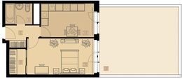 Планировка 3-комнатной квартиры, 64,7 м2
