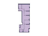 Планировка 1-комнатной квартиры, 125 м2
