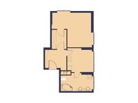 Планировка 1-комнатной квартиры, 41,3 м2