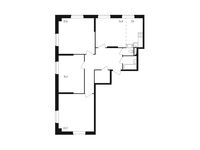 Планировка 4-комнатной квартиры, 106,5 м2
