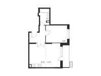 Планировка 2-комнатной квартиры, 48,97 м2