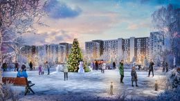 Планировка 1-комнатной квартиры, 31,6 м2