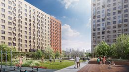 Планировка 2-комнатной квартиры, 33,7 м2