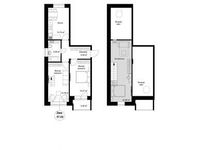 Планировка 3-комнатной квартиры, 79,53 м2