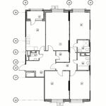 Планировка 4-комнатной квартиры, 112,82 м2