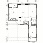 Планировка 3-комнатной квартиры, 94,96 м2