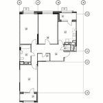 Планировка 3-комнатной квартиры, 88,68 м2