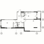 Планировка 2-комнатной квартиры, 86,5 м2