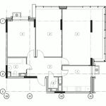 Планировка 3-комнатной квартиры, 84,12 м2