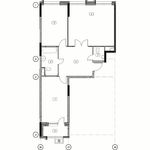Планировка 2-комнатной квартиры, 77,8 м2