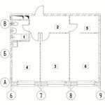 Планировка 2-комнатной квартиры, 63,45 м2