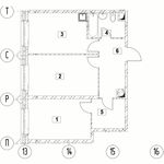 Планировка 2-комнатной квартиры, 61,95 м2