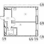 Планировка 1-комнатной квартиры, 45,3 м2