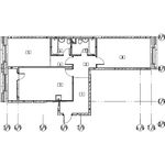 Планировка 2-комнатной квартиры, 81 м2