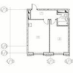 Планировка 1-комнатной квартиры, 48,9 м2