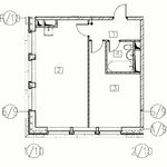 Планировка 1-комнатной квартиры, 50,1 м2