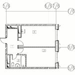 Планировка 1-комнатной квартиры, 44,62 м2