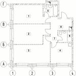 Планировка 3-комнатной квартиры, 79,28 м2