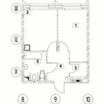 Планировка 1-комнатной квартиры, 42,6 м2