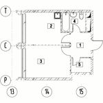 Планировка 1-комнатной квартиры, 34,03 м2