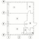 Планировка 2-комнатной квартиры, 63,82 м2