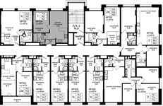 Планировка 1-комнатной квартиры, 36,7 м2