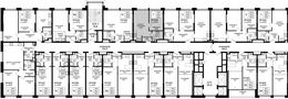 Планировка 1-комнатной квартиры, 33,6 м2