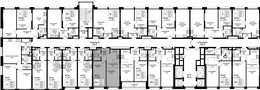 Планировка 2-комнатной квартиры, 45,9 м2