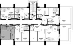 Планировка 2-комнатной квартиры, 72,8 м2